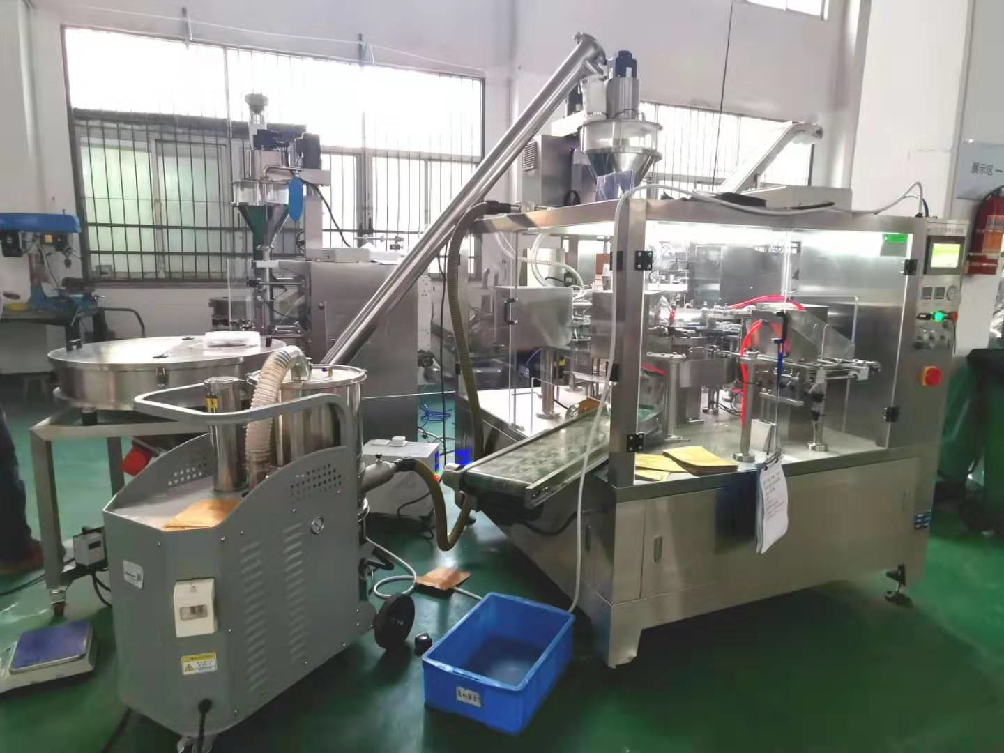 Стойте вверх машина упаковки 100g порошка чилей мешка красная 500g автоматическая