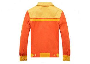 Orange / Red Men's Work Coats Jackets Winter Durable Material / Men's Workwear
