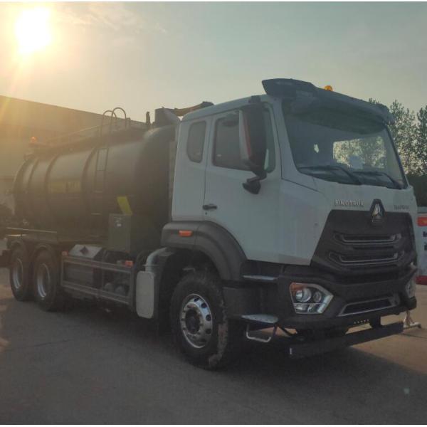 Sinotruk Howo new 6X4 18CBM sludge vacuum Sewage Suction tank truck used pump sewage trucks vehicle