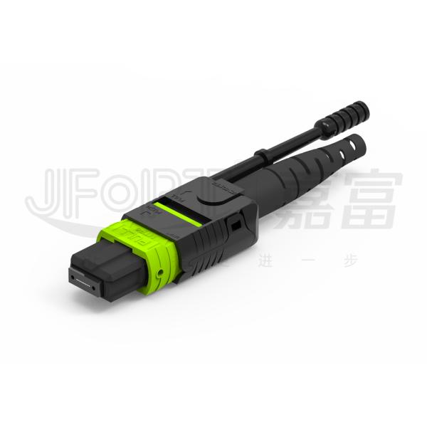 12 гибкий провод полярности b Aqua кабеля мультимодных 50/125 3.0mm LSZH хобота ядра MPO