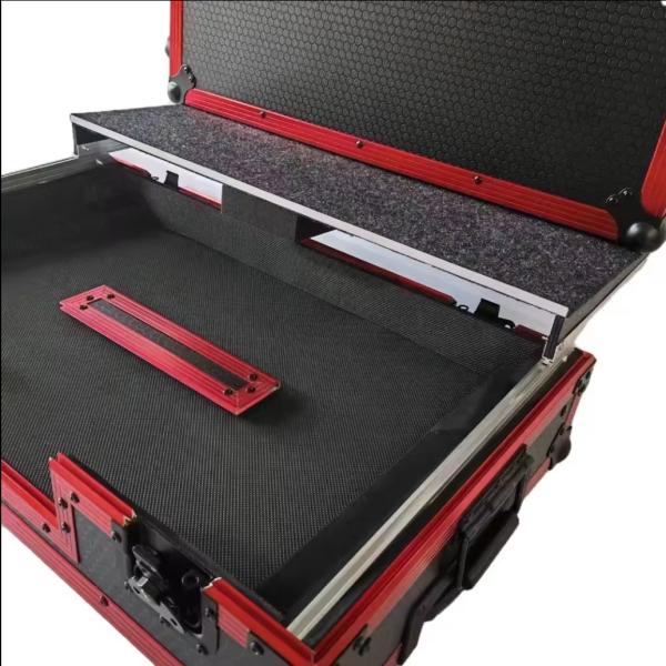 Portable Aluminium Flight Case , Aluminum Alloy DJ Stage Flight Case For Concerts