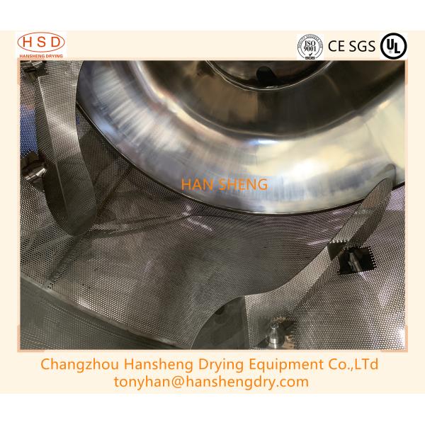 No Dead Corner 3RPM 2.2KW Pharmaceutical Coating Machine