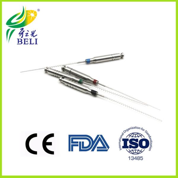 Stainless Steel Endo Rotary Files , High Grade Dental Lentulo Paste Carrier dental endo files
