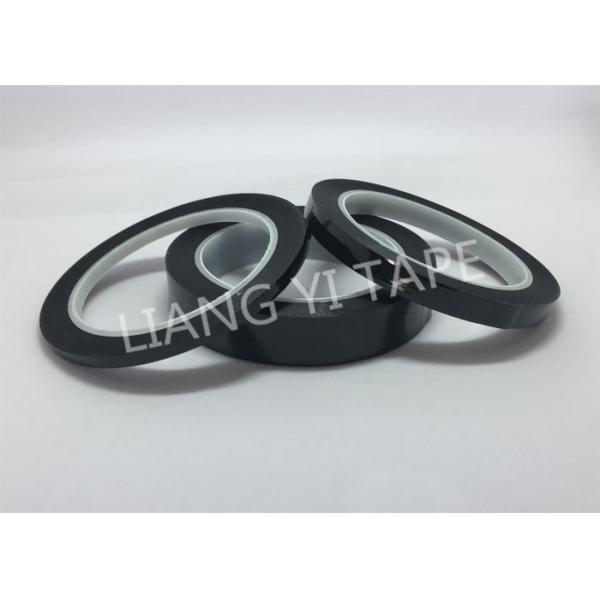 Mylar Film Electrical Adhesive Tape , Flame Retardant Insulation Black Electrical Tape
