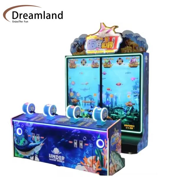 Experience The Fun With Fishing Game Machine A High Capacity Electronic Lottery Machine Ticket Redemption Game Machine And UK Plug