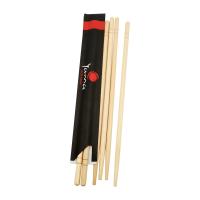 Hashis de bambu descartáveis personalizados das varas do sushi dos hashis