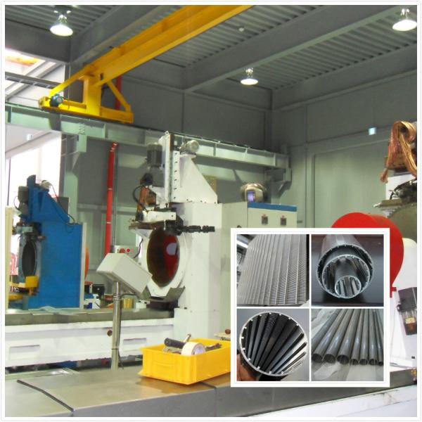 White / Blue Stainless Steel Wire Screen Welding Machine 7Kw Two Set Motor