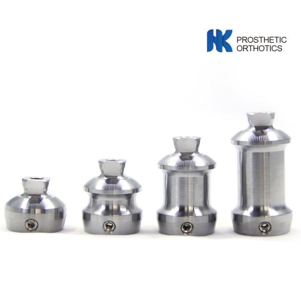 下肢義肢部品-ダブルヘッドアダプター ((ピラミッド式)