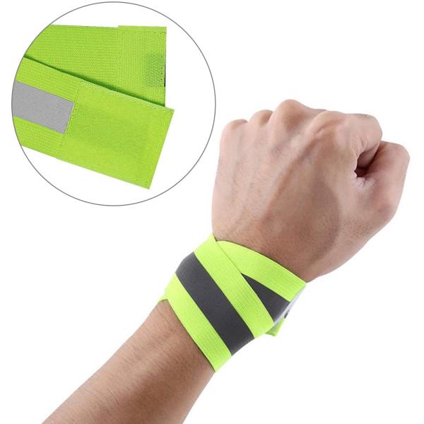 Armbands военного телефона мягкие отражательные с Wristband высокой видимой эластичной ткани светов рефлекторным