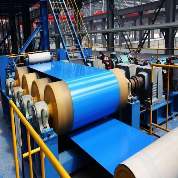 ASTM A755M RAL 9005 ブラック ホットディープ PPGI PPGL 鉄コイル加工サービス 切断