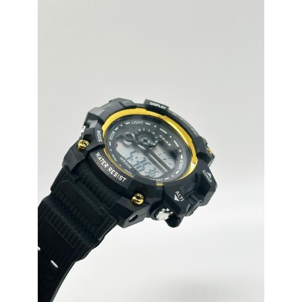 Силиконовые цифровые мужские кварцевые часы спортивные хронографные часы