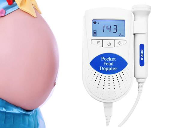Sonoline B CE FDA Prenatal Fetal Doppler 3Mhz Probe Back light Home Use Pocket Heart Rate Monitor