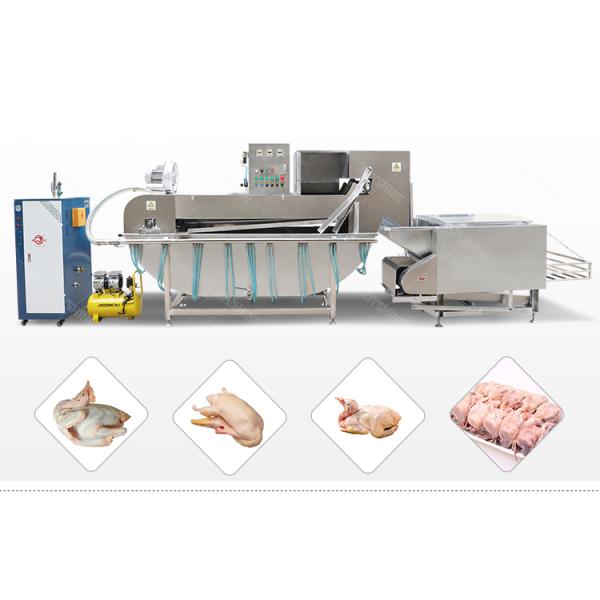 Galvanized Carbon Steel Frame Halal Poultry Slaughterhouse Equipment for Broiler Farm