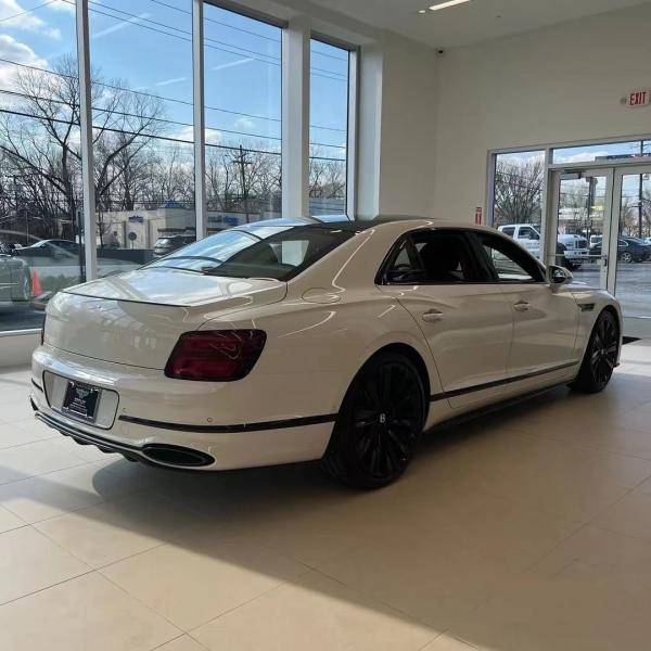 Flying Spur Bentley Body Kit W12 Style Carbon Fiber Lip Kit 2019 Diffuser Spoiler Side Skirt