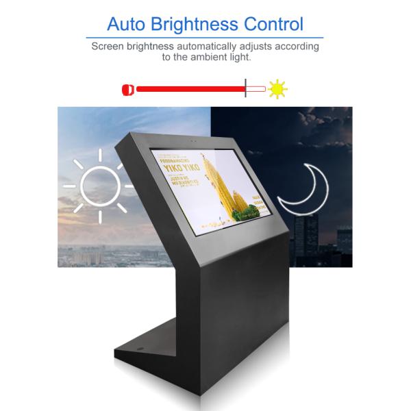 Self Inquiry Kiosk for Outdoor Use 4G network/ LAN / WIFI Touch Digital Signage