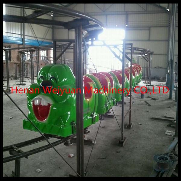 Rich experience mini roller coaster for selling/kids favorite wacky worm roller coaster