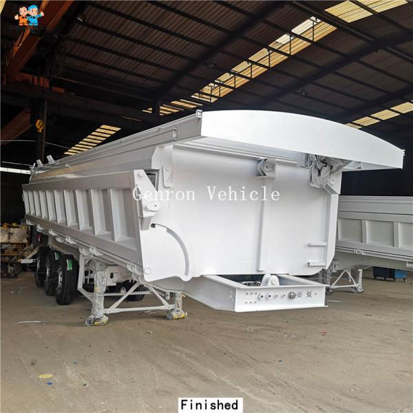 подвес бортового Tipper 50T Semi трейлера 3 цапфы трейлера Semi механический