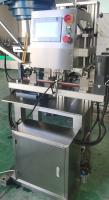 Máquina que capsula automática linear Adjuatable 450KG de la botella plástica del champú 1PH