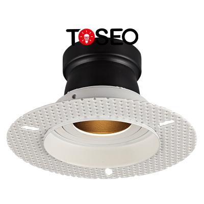 O círculo antiofuscante Trimless Recessed abaixo da luz