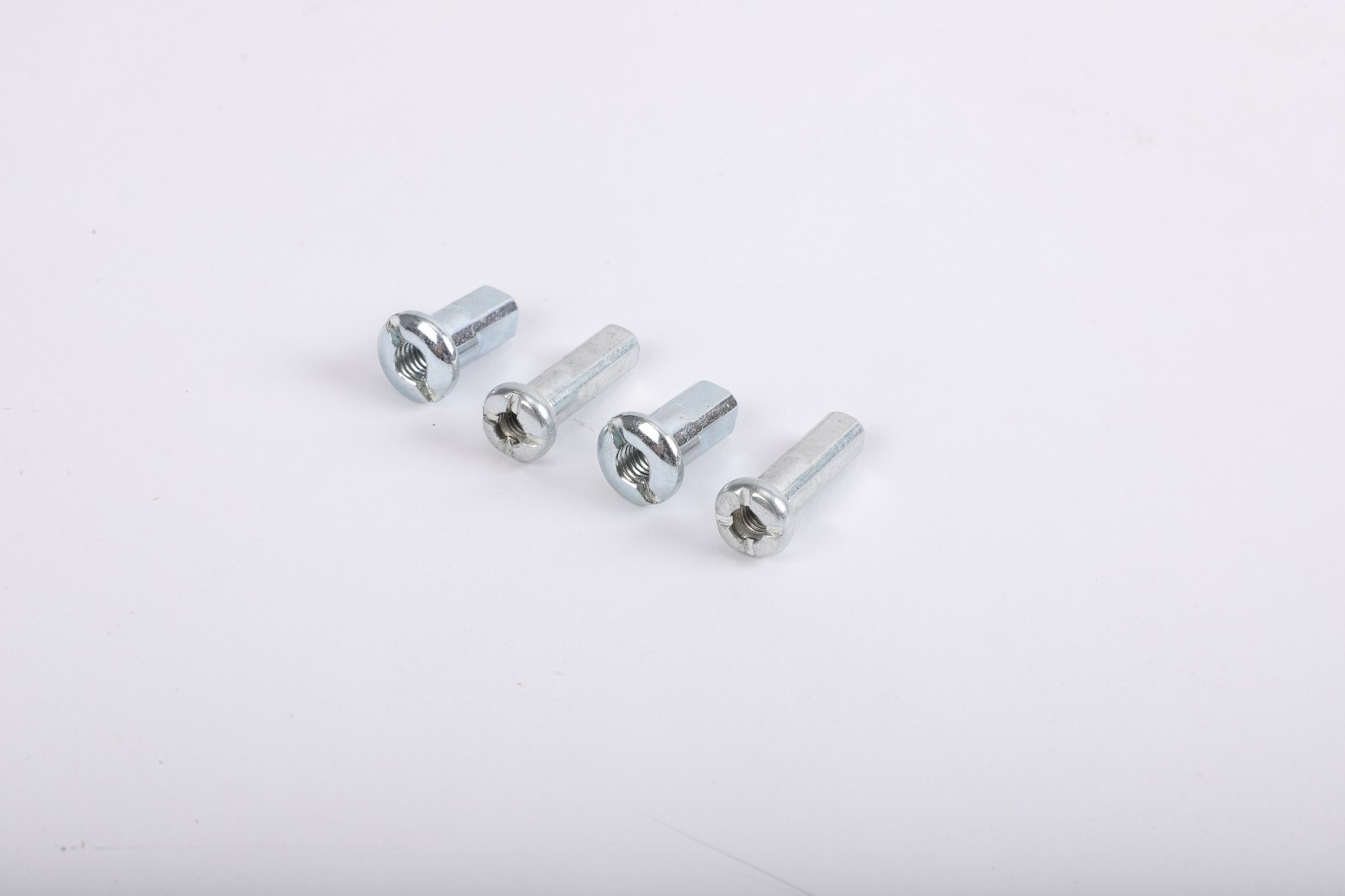 Round Silver Sturdy Motorcycle Nipples for Enhanced Motorcycle
