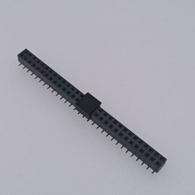2x30 Pins Female Header Connector Telecommunication 2.54 Mm Pitch Header