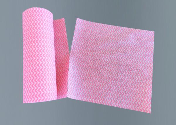 Dishcloth Non Woven Wipes , Microfiber Floor Cleaning Rags Spunlace Material