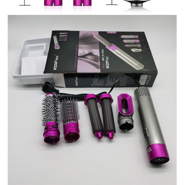 ABS 6 в 1 отделяемом фене для волос Styler один шаг для выправляя завивая суша расчесывать