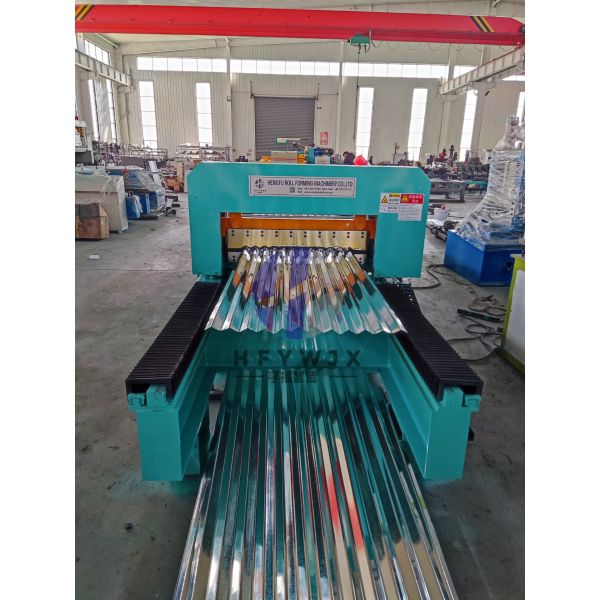 26 Stations Corrugated Sheet Roll Forming Machine PLC Intelligent Control