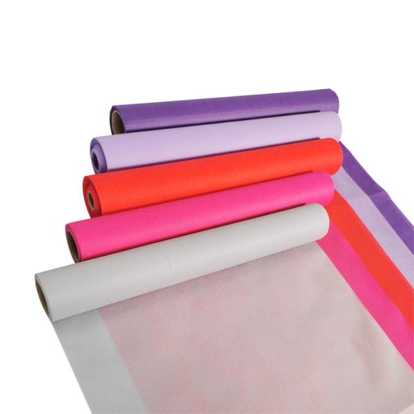 Biodegradable не сплетенный крен скатерти с Pre отрезанной линией на каждое 1.2m