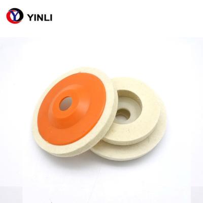 125mm roda lustrando de 5 palhas de aço da polegada