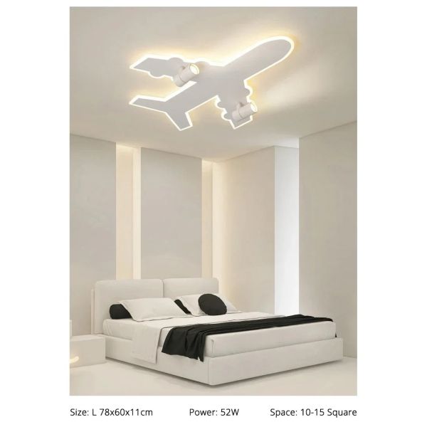 Boy Room Lighting Baby Room Kids Bedroom Ceiling Light Airplane Lamp(WH-MA-305)