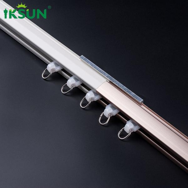 22ft Extendable Aluminium Curtain Track Ceiling Mounted Hidden