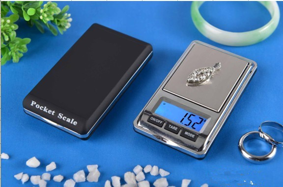 Electronic pocket scale with auto power off Tare function