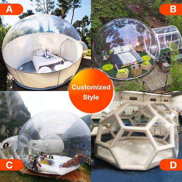Продажа из завода роскошная надувная шапка палатка лодж вечеринка аренда шарик дом