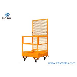 Здания легированной стали Q235 складывают вниз с платформы 300kg обслуживания грузоподъемника