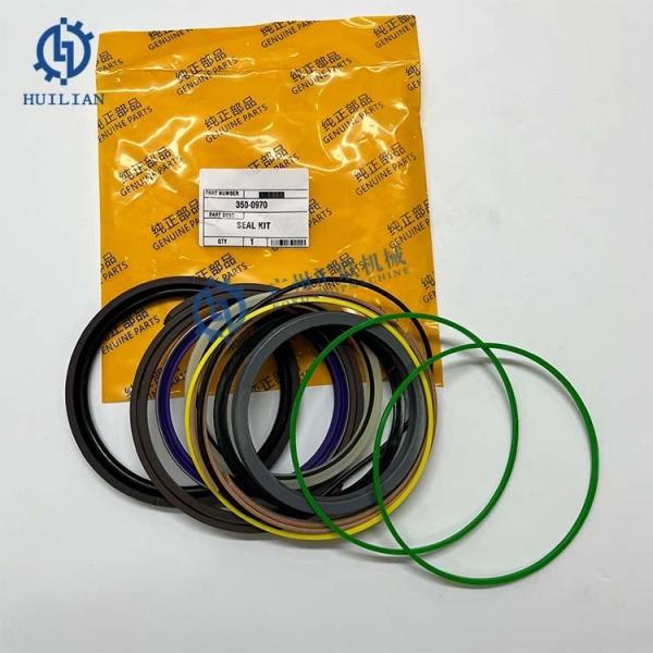 Excavator CATERPILLAR 324D 320D 323F Hydraulic Cylinder Rubber Oil Seal Kit CAT 350-0970 350-0967 350-0962 350-0971 Boom Cylinder Repair Kit