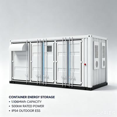 Extreme Temperature Resistant Commercial Container Energy Storage System -30 to 55 Celsius Off-Grid Power Storage