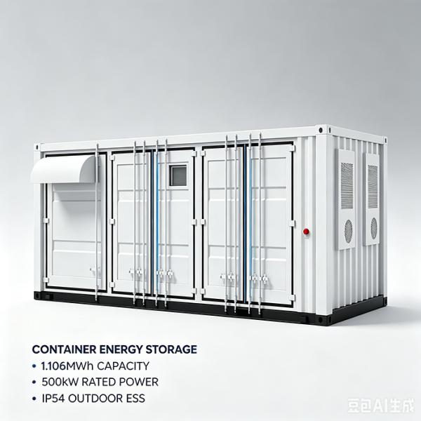 Extreme Temperature Resistant Commercial Container Energy Storage System -30 to 55 Celsius Off-Grid Power Storage
