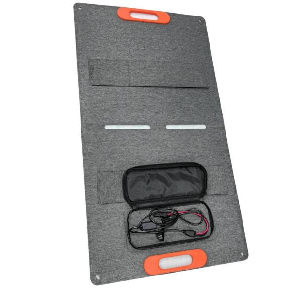 Compact and Portable Solar Briefcase Charger with Folded Size of 400*358*40 Mm