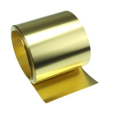 Tira de bronze grossa pura personalizada C61400 C26000 C23000 H62 C2680 do estoque da bobina da placa de cobre