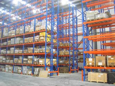 1000kg Conventional Double Deep Pallet Racking System Industrial Shelving Rack