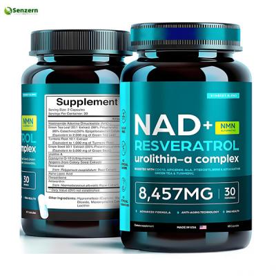OEM Nicotinamide Mononucleotide Capsules 300mg Resveratrol Astaxanthin