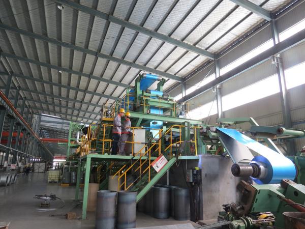 Regular Spangle Galvanized Steel Coil , Aluzinc Coated Steel Coil