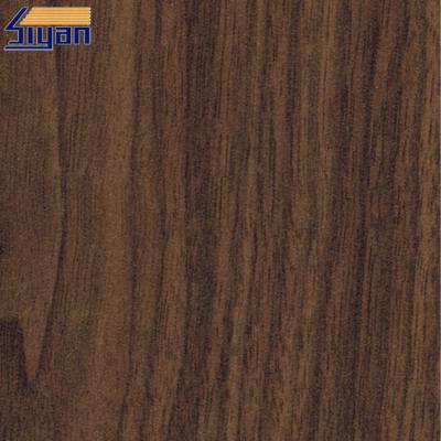 Good Ductility PVC Wood Film  / PVC Sheet Decorative Film For Furniture
