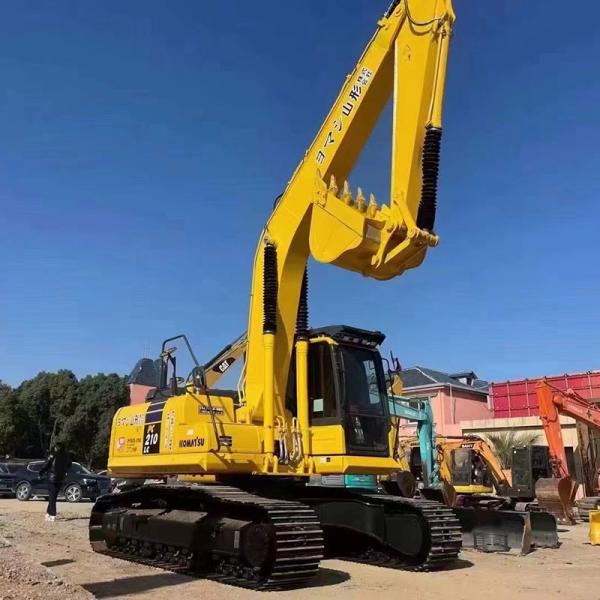 PC210 Used Komatsu Excavators Original Engine 110kw Rated Power Short Working Hours