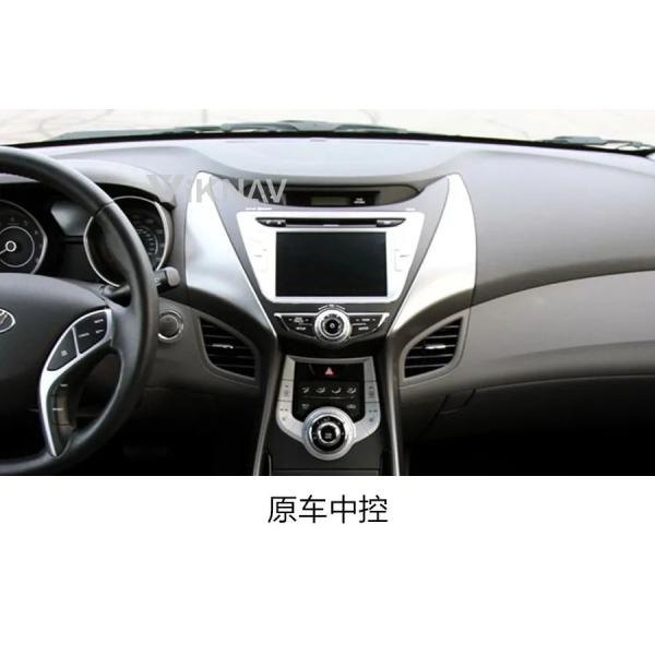 Для 2012-2015 Hyundai Elantra 10,4 дюйма 8 ядро стерео навигация GPS мультимедийный DVD-плеер беспроводной Carplay 4G BT