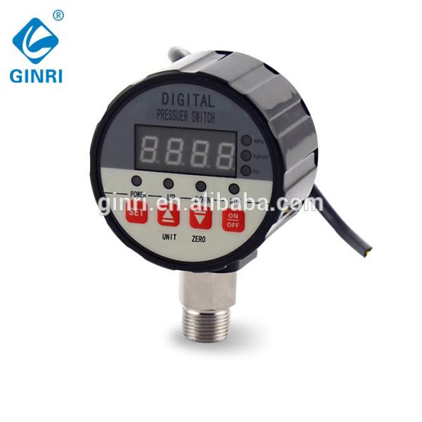 Micro Water Pressure Switch Digital / Air Pressure Switch Controller 0-0.2Mpa 0.5Mpa