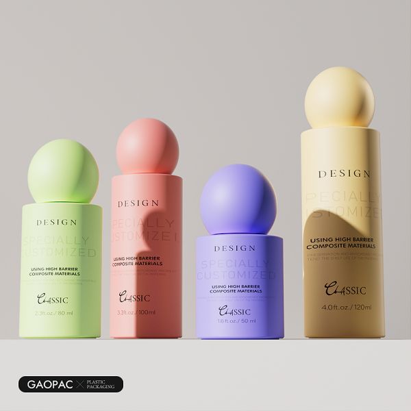 OEM ODM Amber Cosmetic Plastic Bottles 50/80/100/120ml Customizable PET Bottle for Skincare Packaging