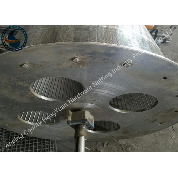 Stainless Steel 2205 Rotary Screen Drum Wedge Wire Wound Basket Fito