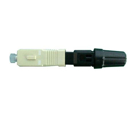 Conector rápido SM/MM das fibras ópticas do conjunto do SC verde/bege/azul